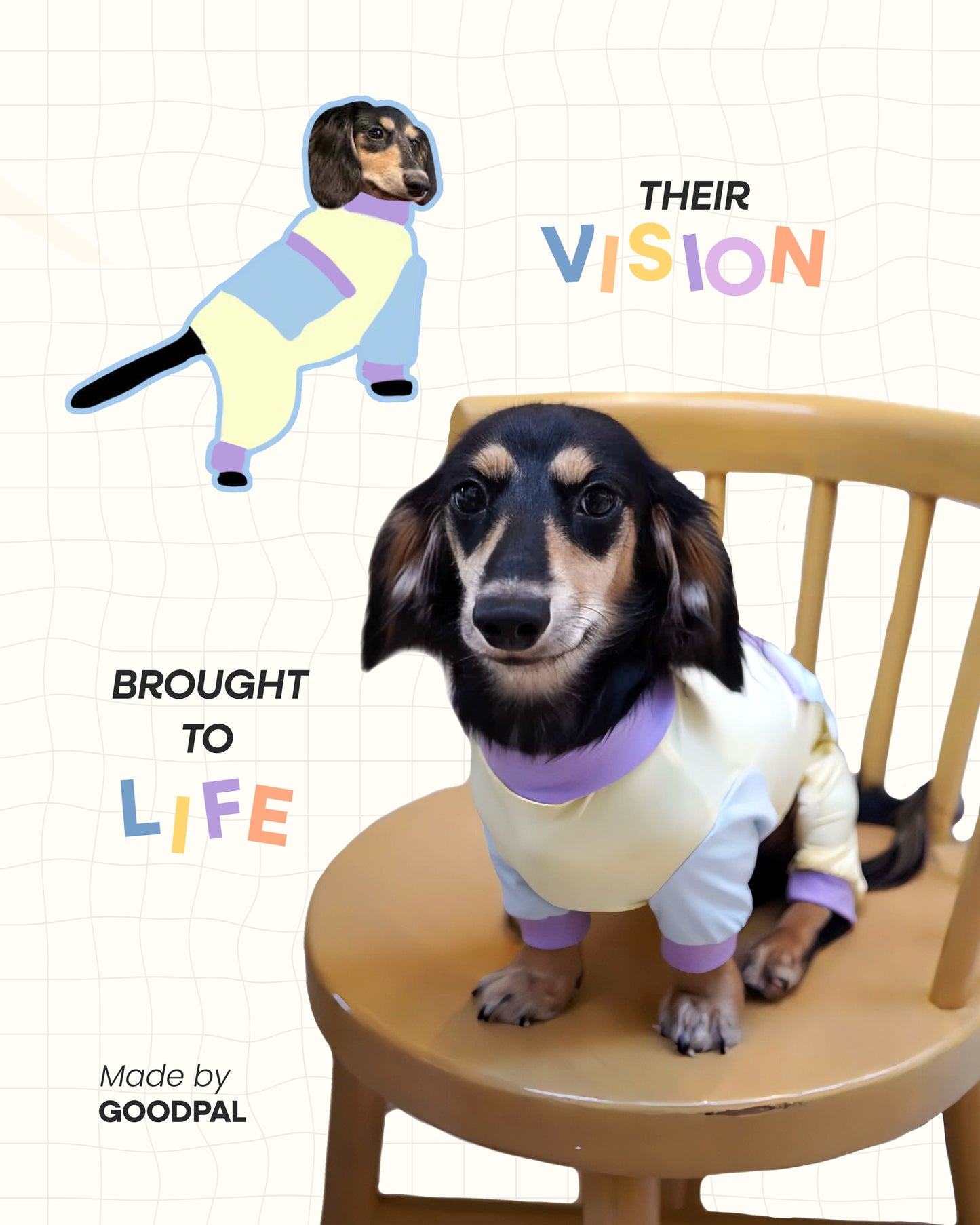 [Custom Made] Pastel Summer Four Paw Cooling Insect Protection Cloth